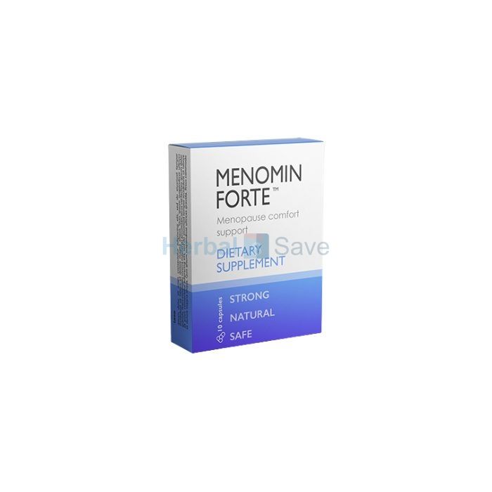 Menomin Forte ➱ cápsulas para aliviar los síntomas de la menopausia ➱ en Lugo