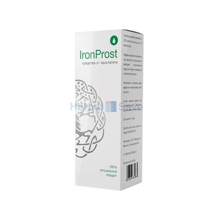 IronProst ➱ drops from prostatitis ➱ in Burgas