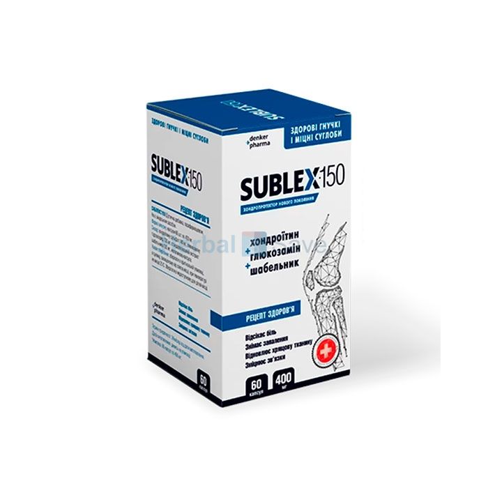 Sublex 150 ➱ preparación para las articulaciones ➱ en Catania